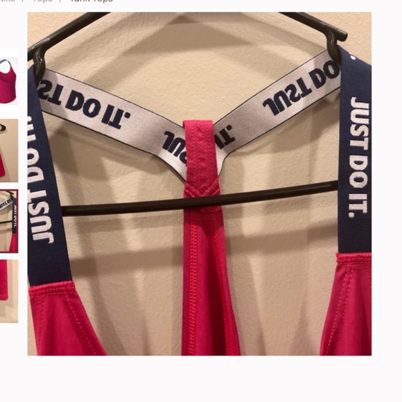 Nike Tank Nike Top Nike Shirt Nike Workout Clothes - Picture 4 of 8